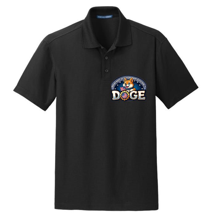 Doge Crypto Meme Department Of Government Efficiency Dry Zone Grid Polo