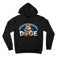 Doge Crypto Meme Department Of Government Efficiency Tall Hoodie