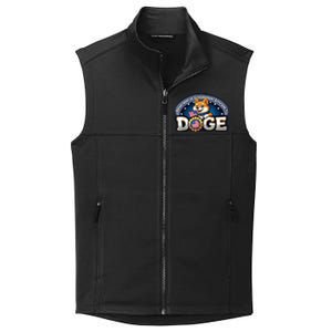 Doge Crypto Meme Department Of Government Efficiency Collective Smooth Fleece Vest