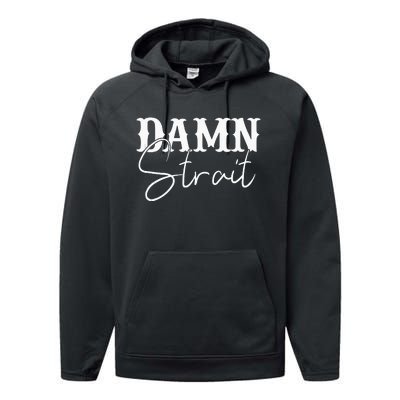 Damn  Country Music Western Performance Fleece Hoodie