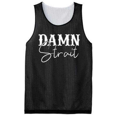 Damn  Country Music Western Mesh Reversible Basketball Jersey Tank