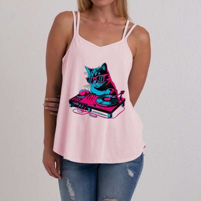 Dj Cat Music Women's Strappy Tank