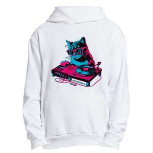 Dj Cat Music Urban Pullover Hoodie