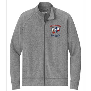 Don't California My Texas Funny Stretch Full-Zip Cadet Jacket