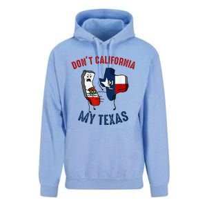 Don't California My Texas Funny Unisex Surf Hoodie