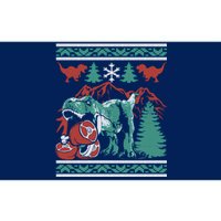 Dinosaur Christmas Meat Eating Dino Bumper Sticker