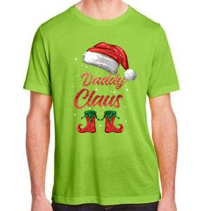 Daddy Claus Matching Family Merry Christmas Santa Funny Meaningful Gift Adult ChromaSoft Performance T-Shirt