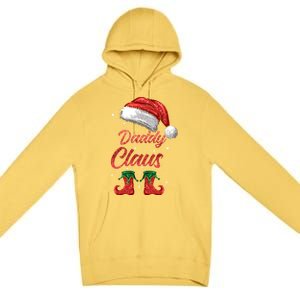 Daddy Claus Matching Family Merry Christmas Santa Funny Meaningful Gift Premium Pullover Hoodie