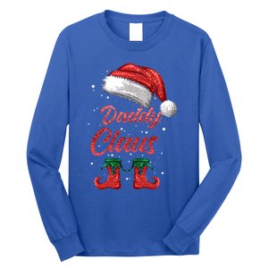 Daddy Claus Matching Family Merry Christmas Santa Funny Meaningful Gift Long Sleeve Shirt