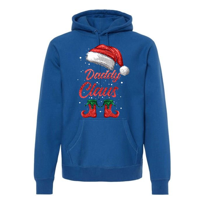 Daddy Claus Matching Family Merry Christmas Santa Funny Meaningful Gift Premium Hoodie