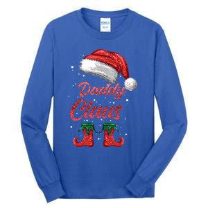 Daddy Claus Matching Family Merry Christmas Santa Funny Meaningful Gift Tall Long Sleeve T-Shirt