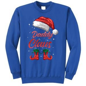 Daddy Claus Matching Family Merry Christmas Santa Funny Meaningful Gift Tall Sweatshirt