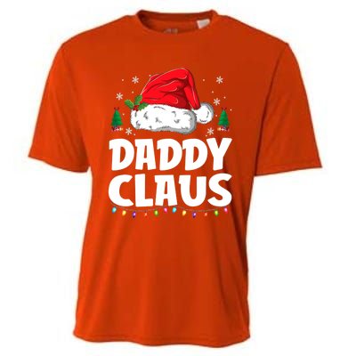 Daddy Claus Matching Group Xmas Family Christmas Pajama Cool Gift Cooling Performance Crew T-Shirt