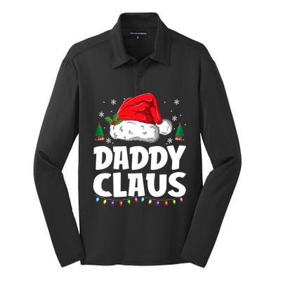 Daddy Claus Matching Group Xmas Family Christmas Pajama Cool Gift Silk Touch Performance Long Sleeve Polo