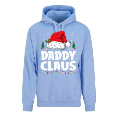 Daddy Claus Matching Group Xmas Family Christmas Pajama Cool Gift Unisex Surf Hoodie