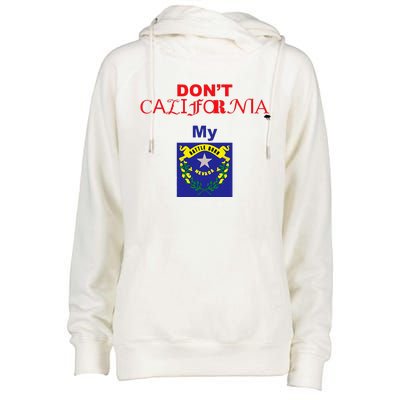 DonT California My Nevada Womens Funnel Neck Pullover Hood