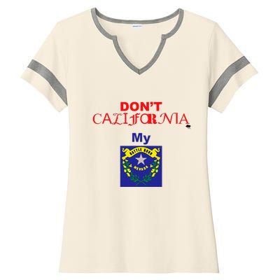 DonT California My Nevada Ladies Halftime Notch Neck Tee