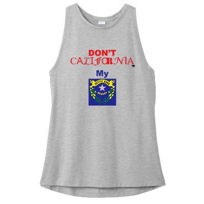 DonT California My Nevada Ladies PosiCharge Tri-Blend Wicking Tank