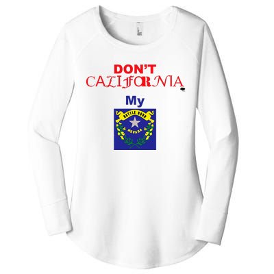 DonT California My Nevada Women's Perfect Tri Tunic Long Sleeve Shirt