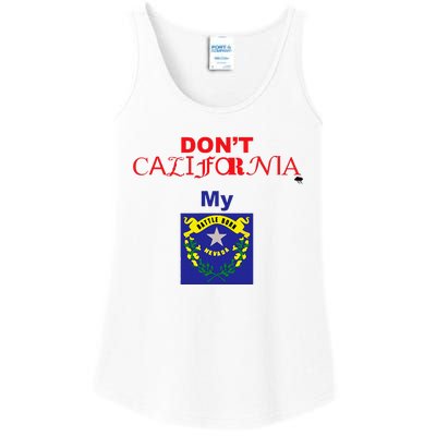 DonT California My Nevada Ladies Essential Tank