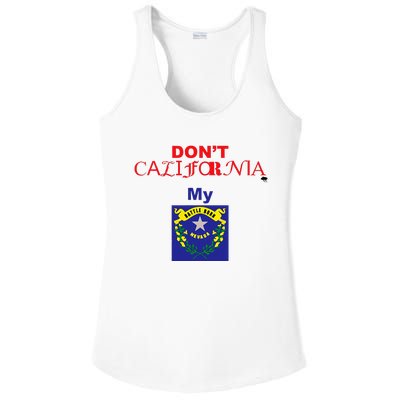 DonT California My Nevada Ladies PosiCharge Competitor Racerback Tank