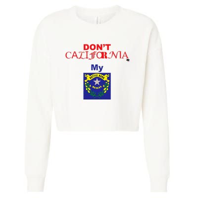 DonT California My Nevada Cropped Pullover Crew