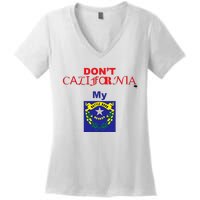 DonT California My Nevada Women's V-Neck T-Shirt