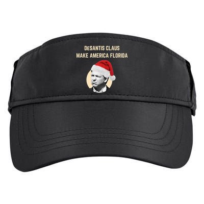 Desantis Claus Make America Florida Christmas Adult Drive Performance Visor