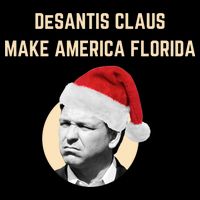 Desantis Claus Make America Florida Christmas 16 in Basic Backpack