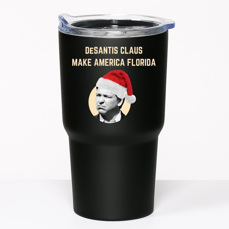 Desantis Claus Make America Florida Christmas Tumbler