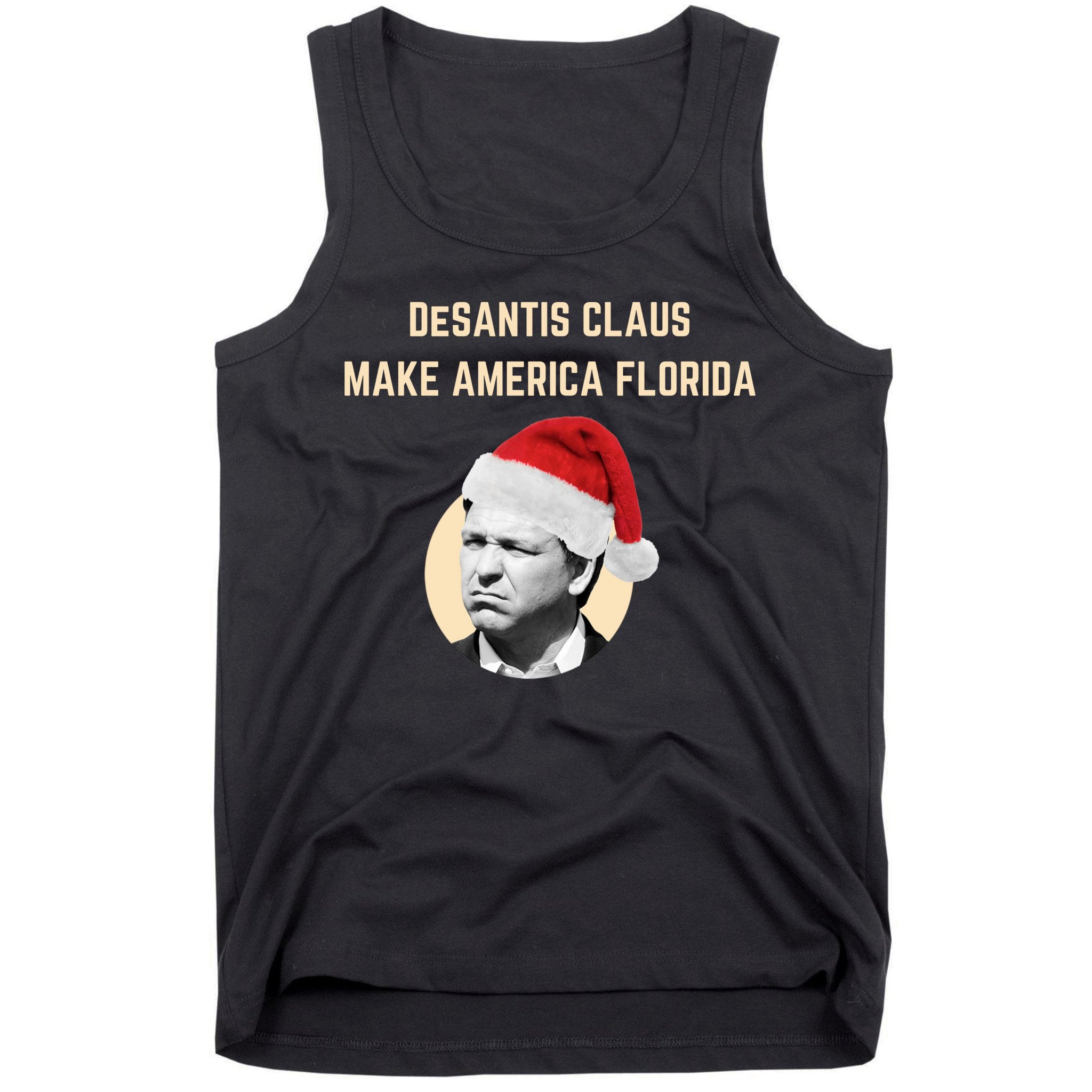 Desantis Claus Make America Florida Christmas Tank Top