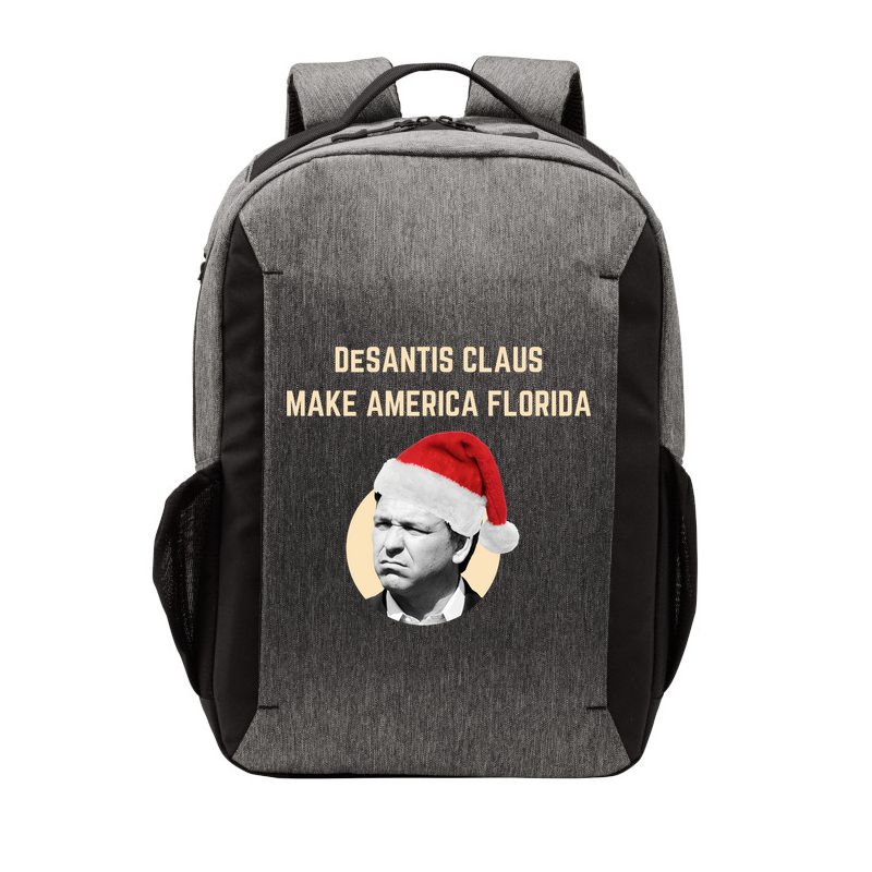 Desantis Claus Make America Florida Christmas Vector Backpack