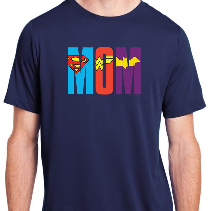 Dc Comics Mothers Day Super Hero Mom Adult ChromaSoft Performance T-Shirt