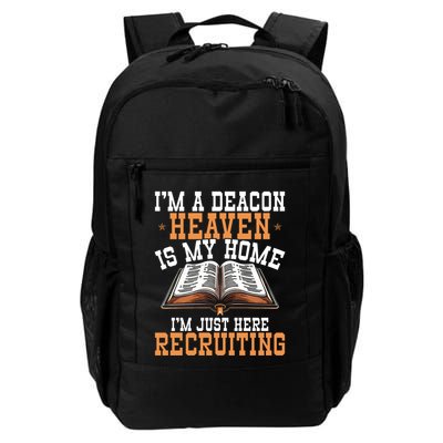 Deacon Church Ministry Church Service Faith Deacon Gift Backpack