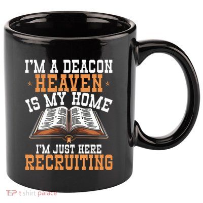 Deacon Church Ministry Church Service Faith Deacon Gift 11oz C Handle Ceramic Mug