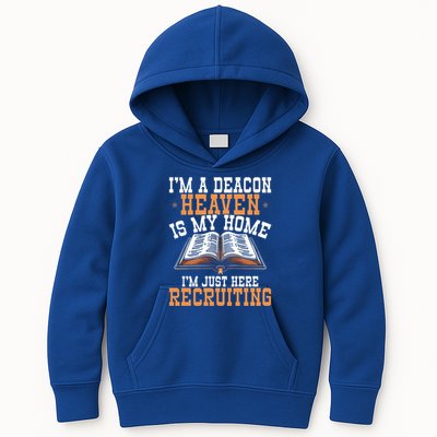 Deacon Church Ministry Church Service Faith Deacon Gift Kids Hoodie