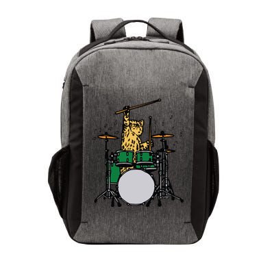 Drummer Cat Music Lover Musician Playing The Drums Vector Backpack