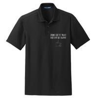 Drink Coffee Make Pottery Be Happy Funny Dry Zone Grid Polo