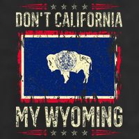 DonT California My Wyoming Antiliberal Conservative Pride Adult Drive Performance Visor