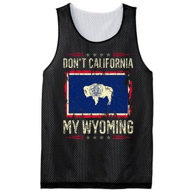 DonT California My Wyoming Antiliberal Conservative Pride Mesh Reversible Basketball Jersey Tank