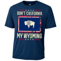 Dont California My Wyoming AntiLiberal Conservative Pride Cooling Performance Crew T-Shirt