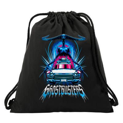 Death Chill Monster Ecto1 Car Drawstring Bag