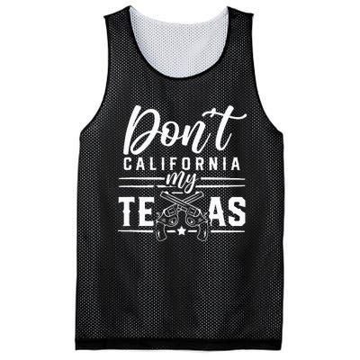 Dont California My Texas Lover Texans Texan State Mesh Reversible Basketball Jersey Tank