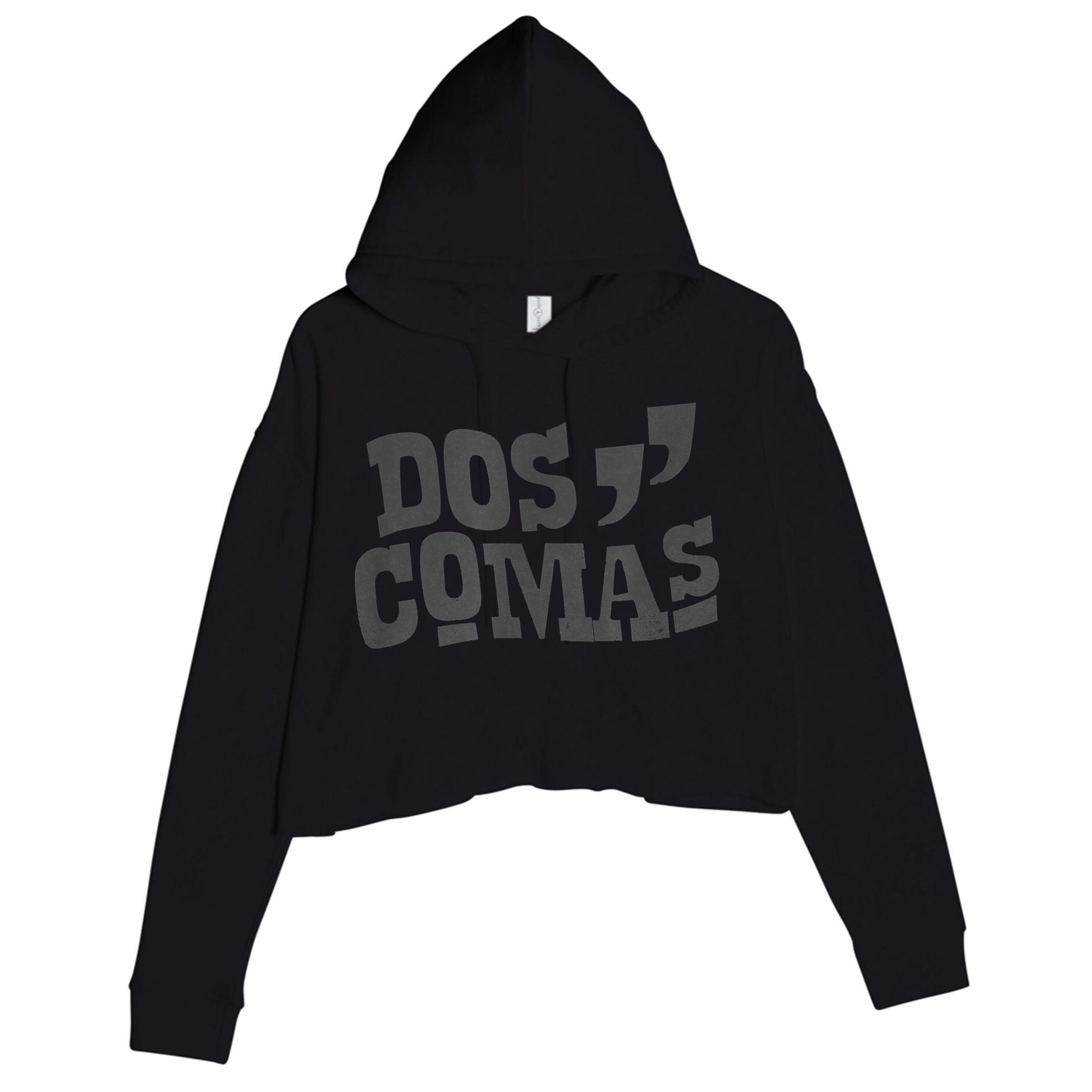 Dos Comas Millionaire Club Crop Fleece Hoodie