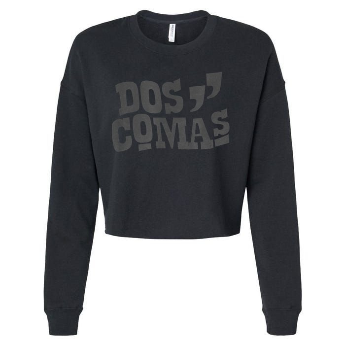 Dos Comas Millionaire Club Cropped Pullover Crew