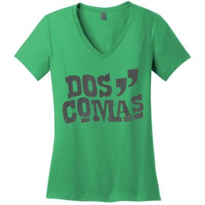 Dos Comas Millionaire Club Women's V-Neck T-Shirt