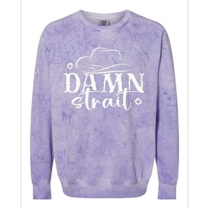 Damn Country Music Colorblast Crewneck Sweatshirt