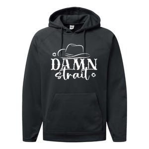 Damn Country Music Performance Fleece Hoodie