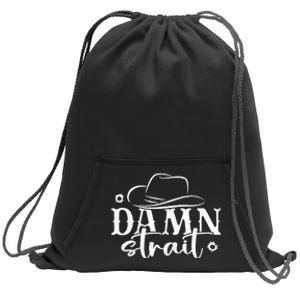 Damn Country Music Sweatshirt Cinch Pack Bag