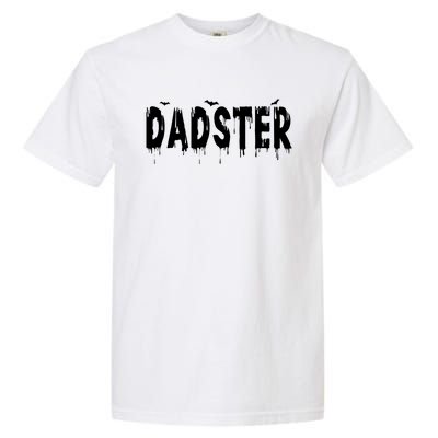 Dadster Couple Matching Family Mom Dad Halloween Party Garment-Dyed Heavyweight T-Shirt